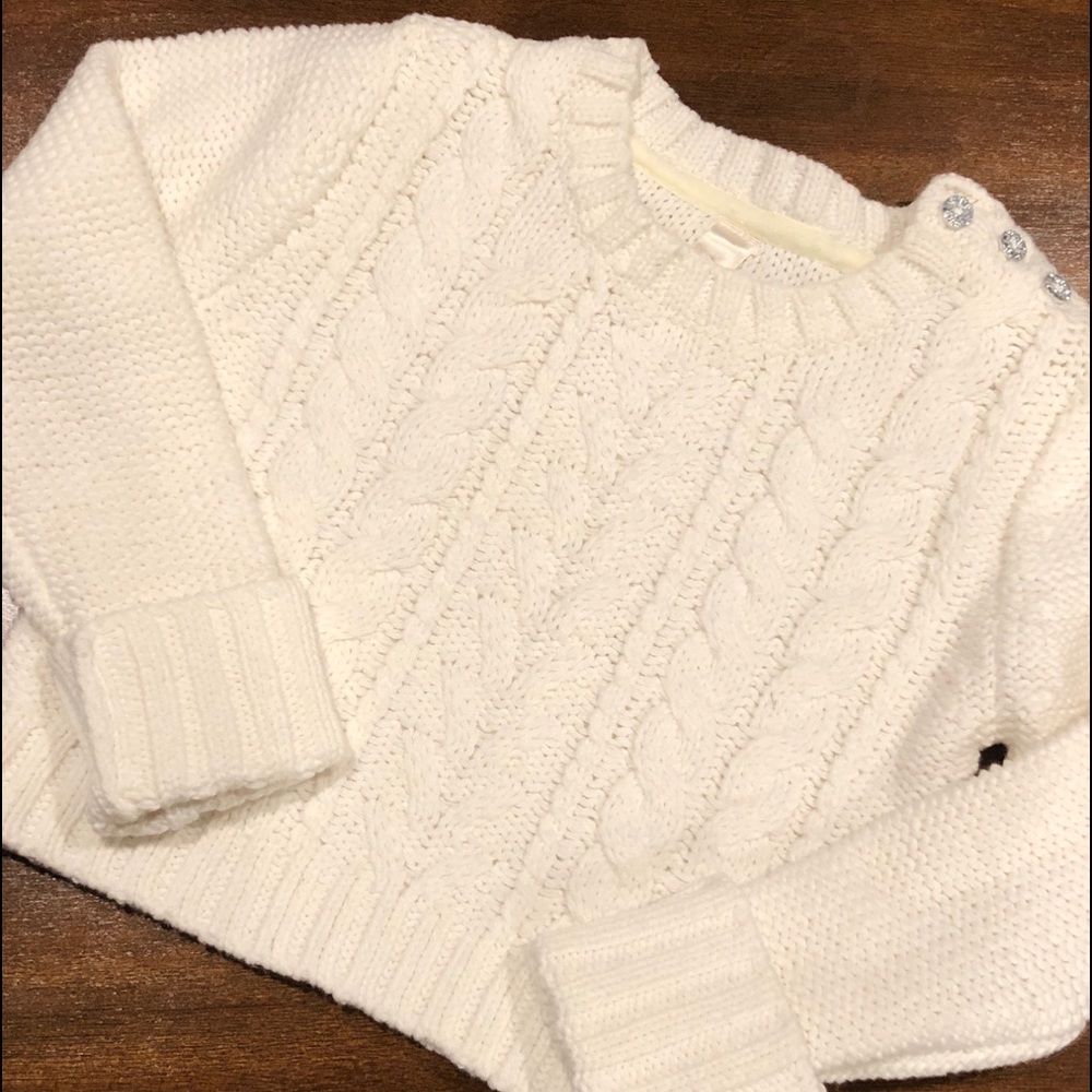 ☘️🍀NWOT Cherokee Girl’s Cable Knit Sweater